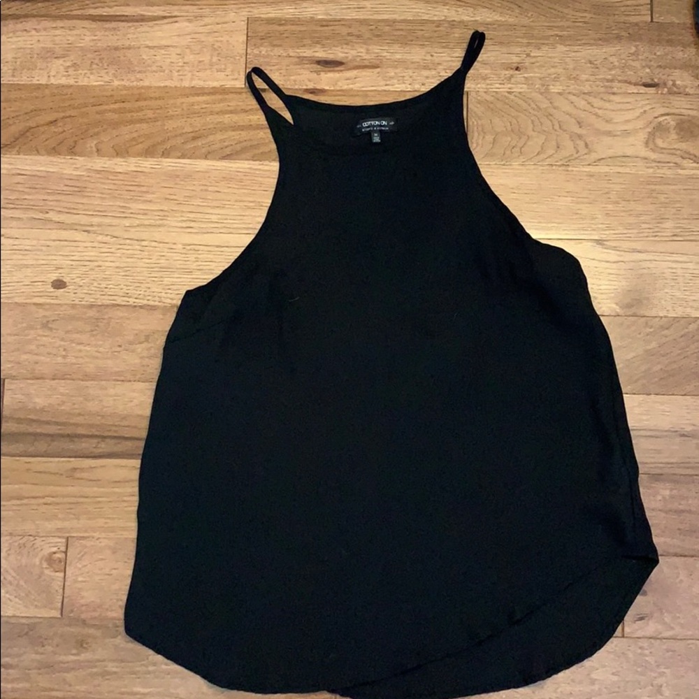 Black Cotton On Tank Top